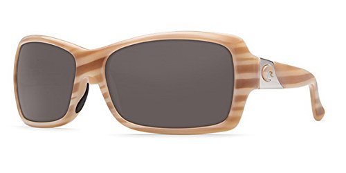 Costa Del Mar Sunglasses - Islamorada- Plastic / Frame: Morena Lens: Polarized Gray 580P Polycarbonate