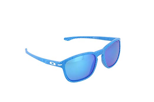 Oakley Womens OO9223-23 Enduro Sunglasses Blue Fingerprint Sapphire Iridium 55mm