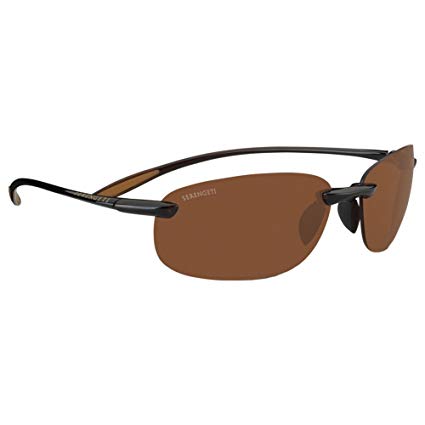 Serengeti Nuvino Polar Sunglasses,Shiny Brown with Drivers Lenses