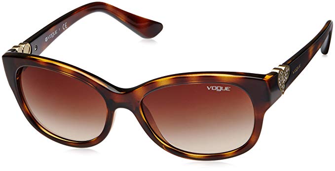 VOGUE Women's Injected Woman Sunglass 0VO5034SB Rectangular Sunglasses