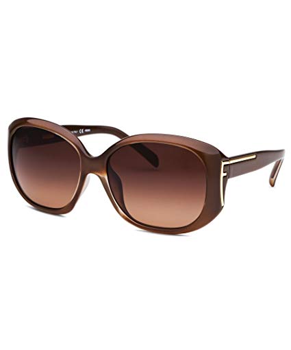 Fendi Fs5329-902-59 Women's Square Brown Sunglasses